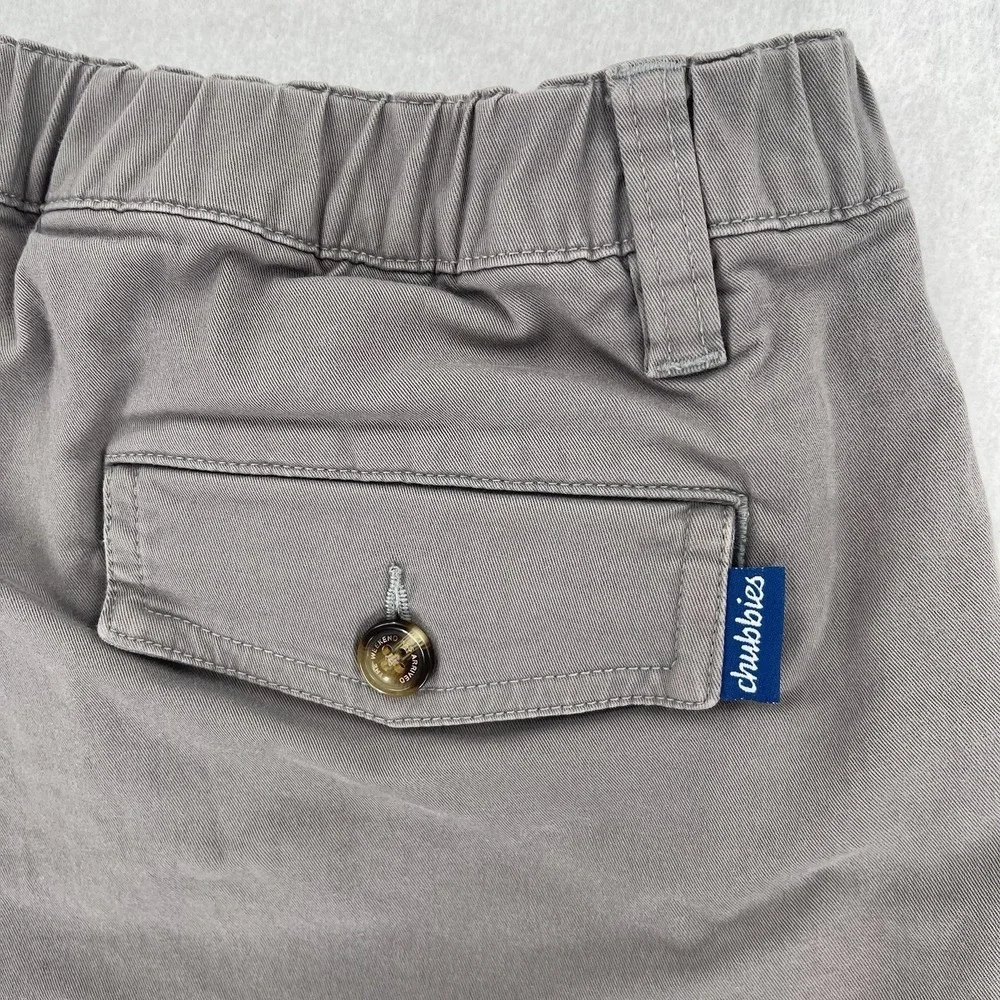 Chubbies Staples Chino Shorts Mens XL Gray 4